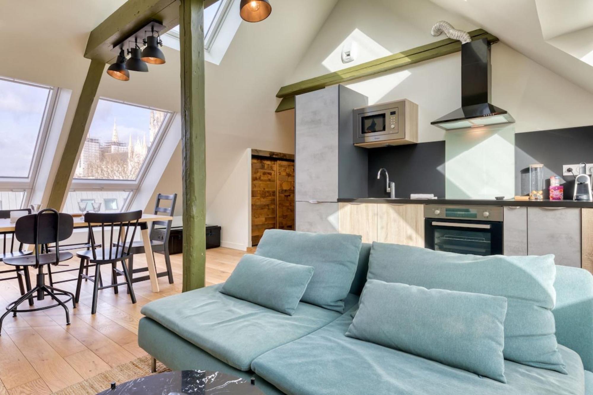 Armand Superbe F4 Centre Rouen Vue Incroyable ! Appartement Buitenkant foto