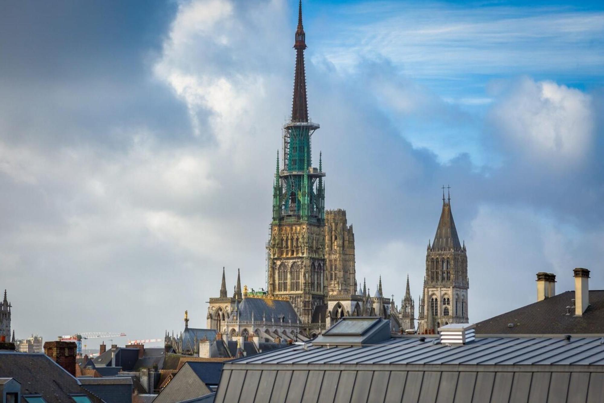 Armand Superbe F4 Centre Rouen Vue Incroyable ! Appartement Buitenkant foto